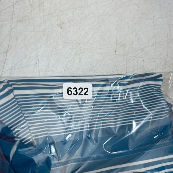 Brooks Brothers Shirt Men Extra Large Blue Polo Golf Career Casual Rugby Striped - Picture 10 of 11